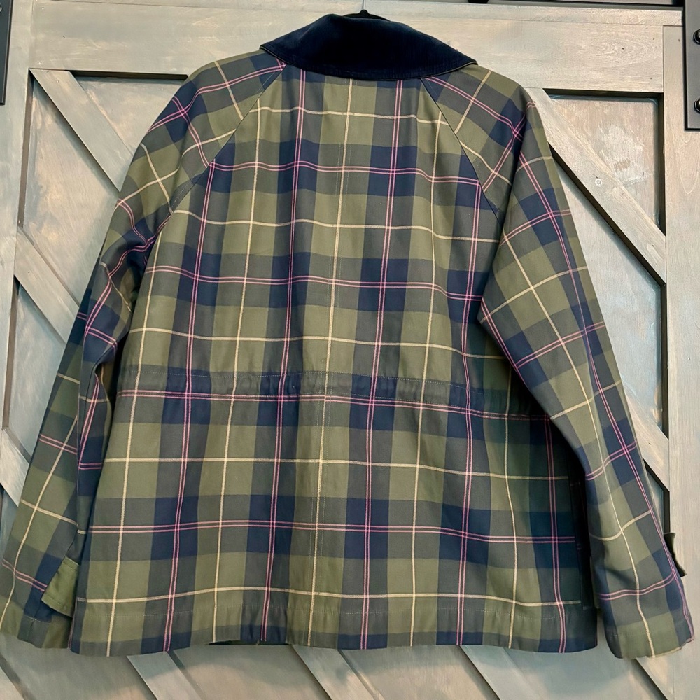 Ann Taylor Weekend Collection Plaid Collared Jacket - Picture 5 of 6